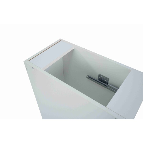 Cambridge Radiance 12 in. W x 24 in. D x 34.50 in. H Ready to Assemble Slab Base Kitchen Cabinet in Light Oak - SA-B12-LO-KIT