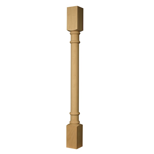 Osborne Wood Products 34 1/2 x 3 Jackson Island Leg in Hickory - 2442H