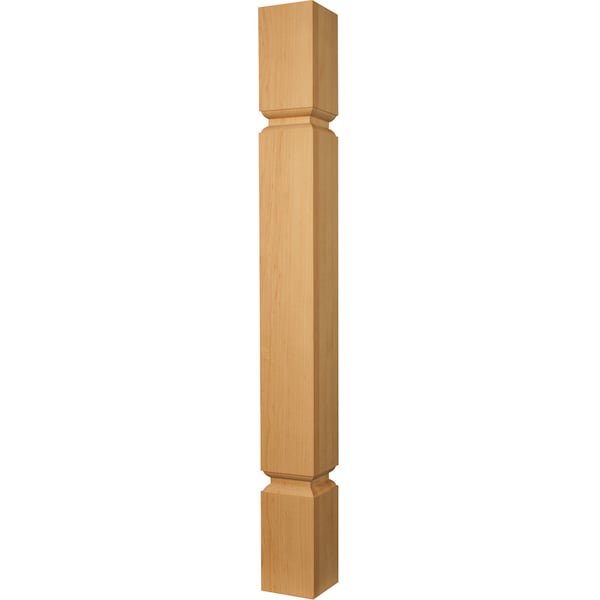 Osborne Wood Products 35 1/2 x 3 1/2 Weyburn Island Leg in Beech - 2725BCH
