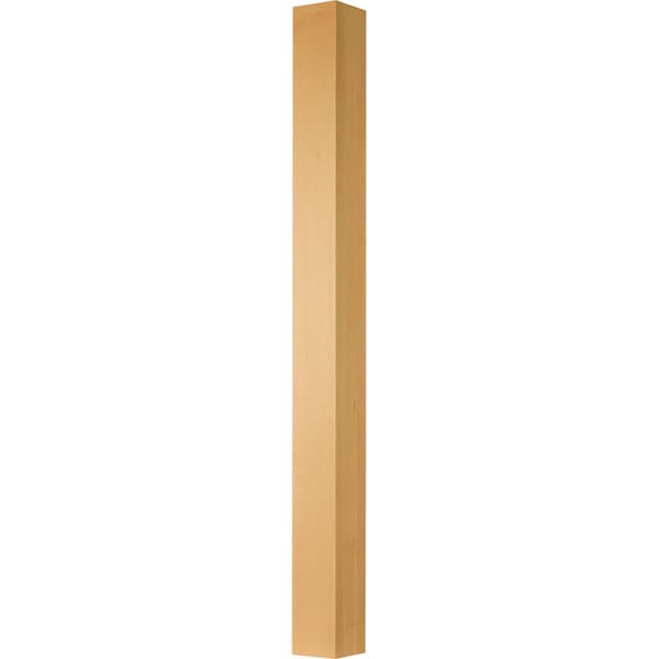 Osborne Wood Products 40 1/2 x 3 1/2 Square Leg in White Oak - 2405003500WO