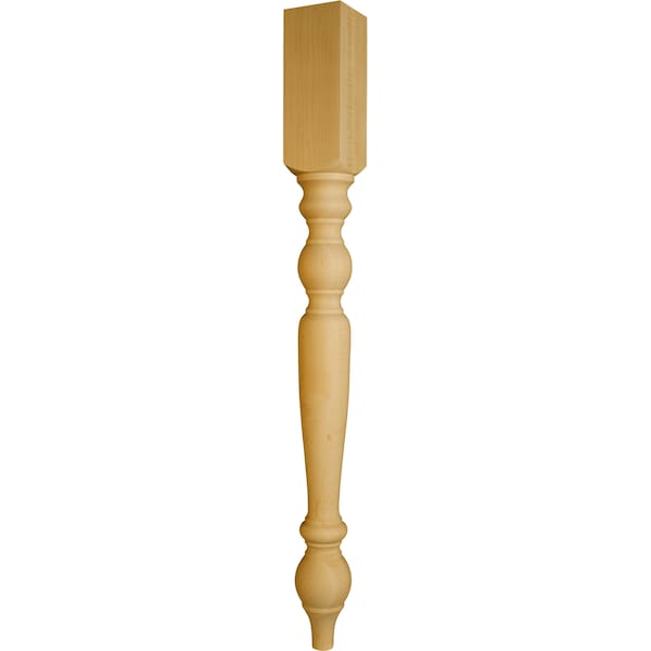 Osborne Wood Products 40 1/2 x 4 Extended Wilmington Island Leg in Knotty Pine - 1543P