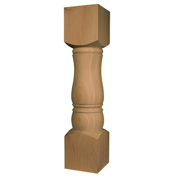 Osborne Wood Products 36 x 8 Massive Atlanta Island Leg in Spanish Cedar - 1890SPC