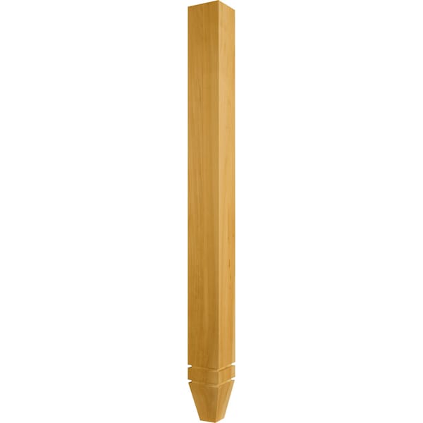 Osborne Wood Products 35 1/2 x 3 Thornton Vanity Leg in Hickory - 2718H