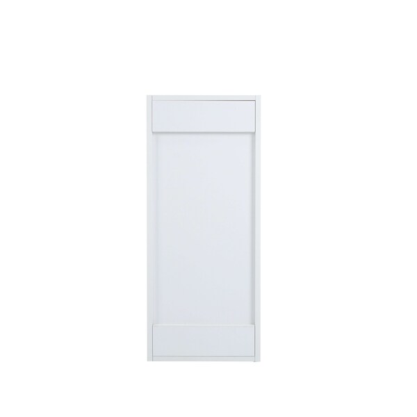 Cambridge Radiance 15 in. W x 12 in. D x 36 in. H Ready to Assemble Slab Wall Kitchen Cabinet in Matte Grey - SA-W1536-MG-KIT