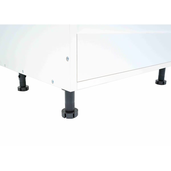 Cambridge Radiance 12in Wx24in Dx34.50in H Ready to Assemble Slab Drawer Base Kitchen Cabinet in Matte Grey - SA-DB12-MG-KIT