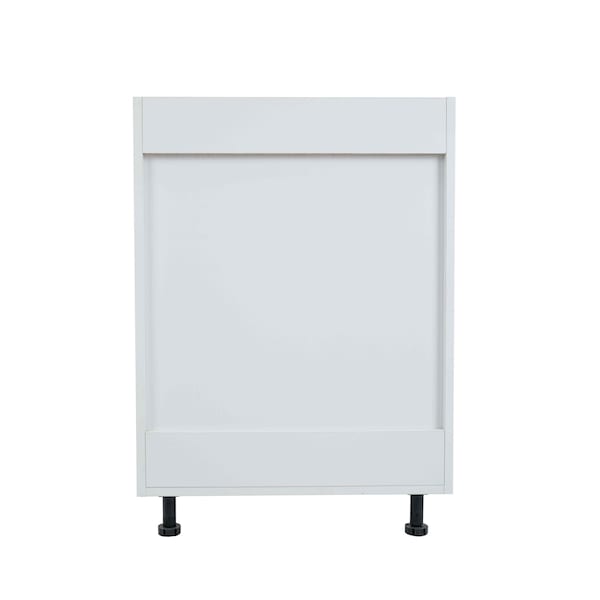 Cambridge Radiance 30in Wx24in Dx34.50in H Ready to Assemble Slab Drawer Base Kitchen Cabinet in Light Oak - SA-DB30-LO-KIT