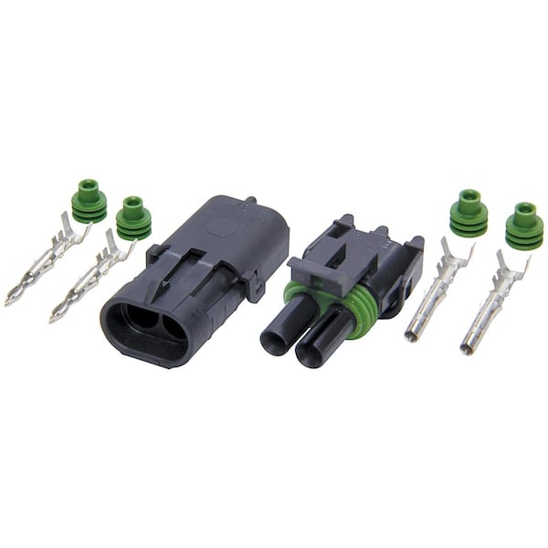 Kit de conectores Weather Pack de 2 cables Power House - PO2621317