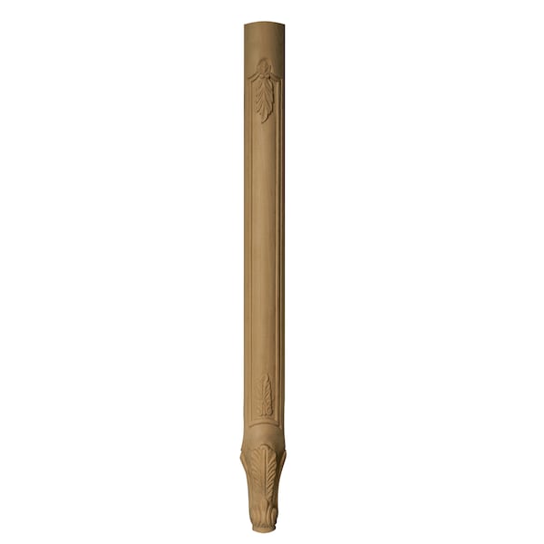 Osborne Wood Products 35 x 2 5/8 x 2 French Carved Corner Leg in Cherry - 5000C