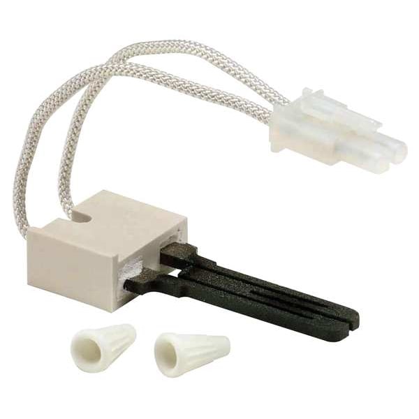Robertshaw Hot Surface Igniter, LP/NG, 120, 3 1/4 in L., Silicon Carbide - 41-410