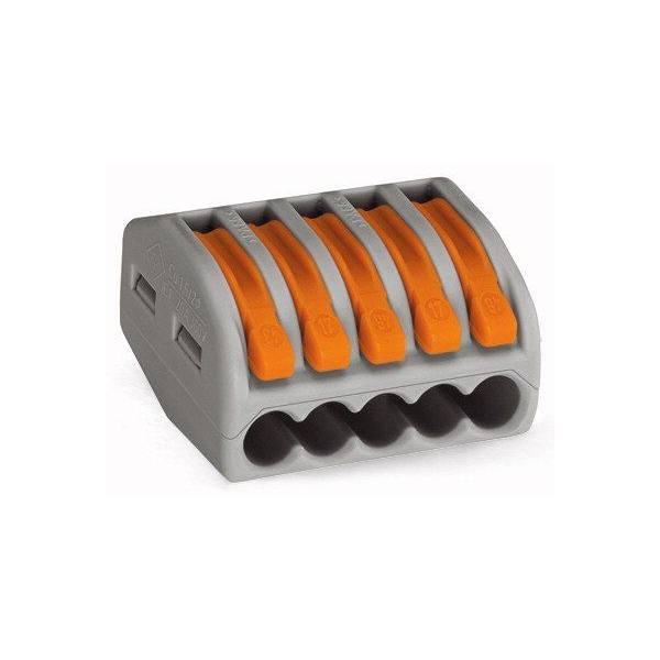 Wago 5 COND LEVER NUT, 28AWG - 12AWG,  - 380745

Wago 5 COND LEVER NUT, 28AWG - 12AWG,  - 380745