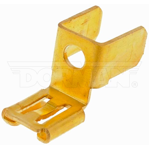 Empalme rápido doble macho con lengüetas de .250 pulgadas para interiores, 85614 - 85614