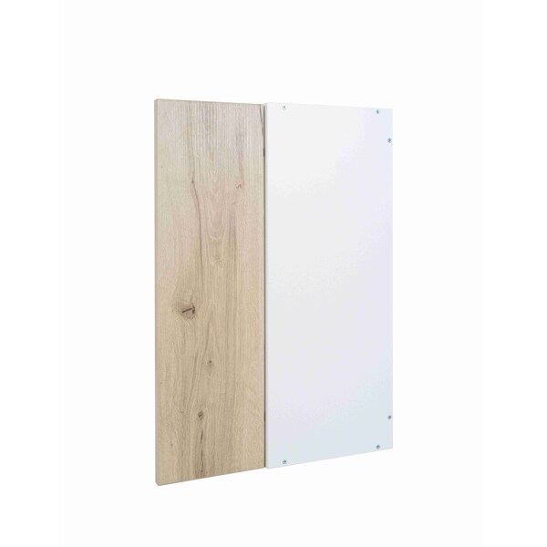 Cambridge Radiance 9 in. W x 12 in. D x 30 in. H Ready to Assemble Slab Wall Kitchen Cabinet in Light Oak - SA-W930-LO-KIT