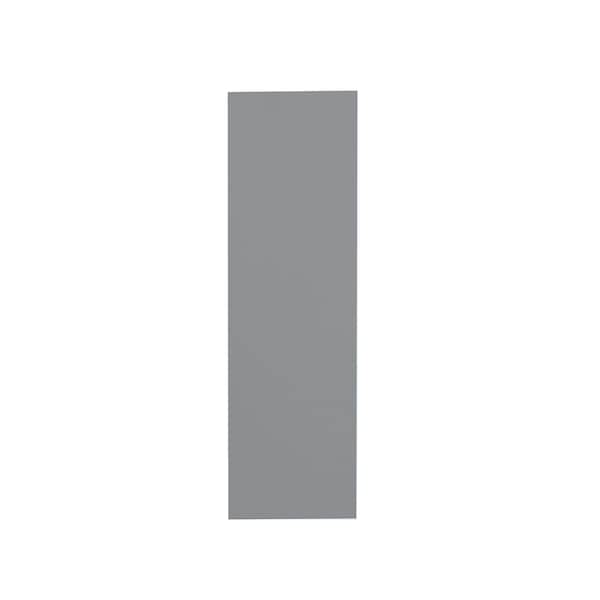 Cambridge Radiance 18 in. W x 12 in. D x 30 in. H Ready to Assemble Slab Wall Kitchen Cabinet in Matte Grey - SA-W1830-MG-KIT