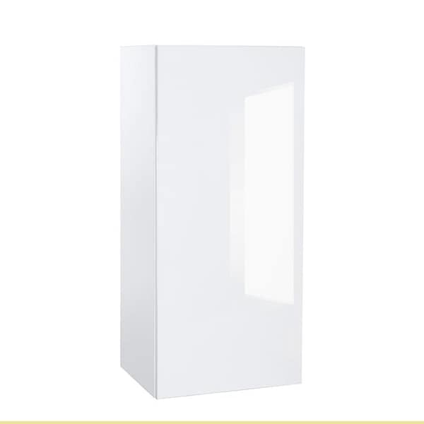 Cambridge Quick Assemble Modern Style, White Gloss 21 x 30 in. Wall Kitchen Cabinet (21 in. W x 12 D x 30 in. H) - SA-WU2130-WG