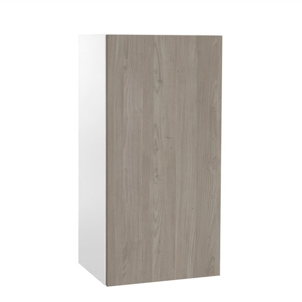 Cambridge Quick Assemble Modern Style, Grey Nordic 24 x 42 in. Wall Kitchen Cabinet (24 in. W x 12 D x 42 in. H) - SA-WU2442-GN