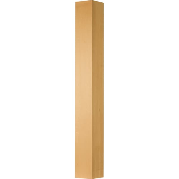 Osborne Wood Products 40 1/2 x 5 Square Leg in Red Oak - 2405005000O