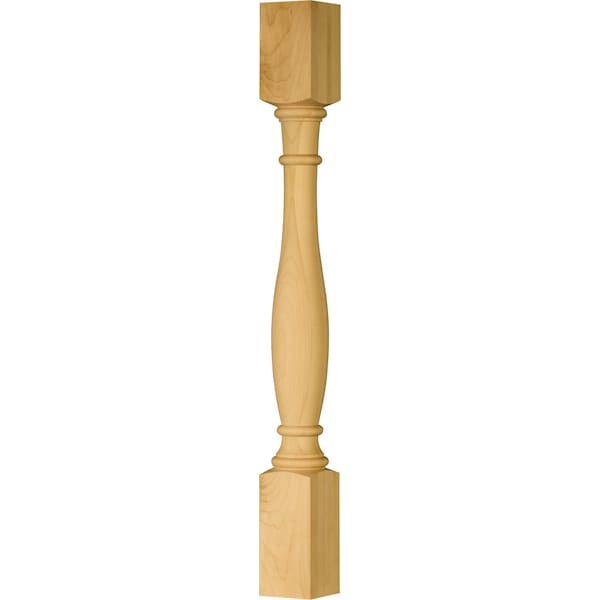 Osborne Wood Products 35 1/2 x 3 1/2 Belleville Island Leg in Spanish Cedar - 2723SPC
