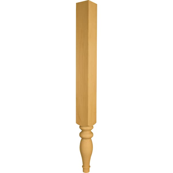 Osborne Wood Products 34 1/2 x 3 Lewiston Vanity Leg in Cherry - 2416C