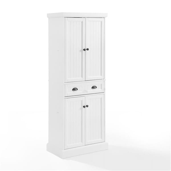 Crosley Shoreline Kitchen Pantry, White - 68 x 26 x 15 in. - CF3114-WH