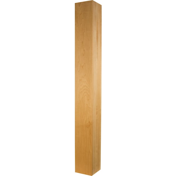 Osborne Wood Products 34 1/2 x 3 1/2 Square Island Leg in White Oak - 2345003500WO