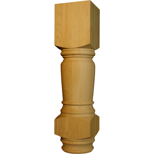 Osborne Wood Products 36 x 8 Concord Island Leg in Hard Maple - 1871HM