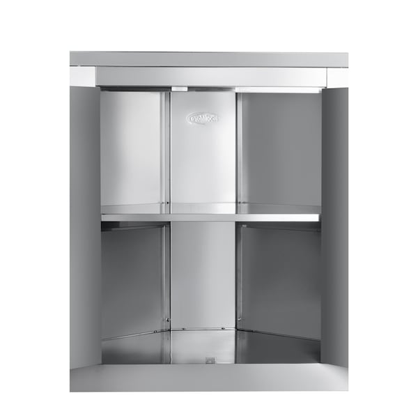 Koolmore 26 in. Stainless-Steel Corner Cabinet for Outdoor Kitchen KM-OKS-CCAB - KM-OKS-CCAB
