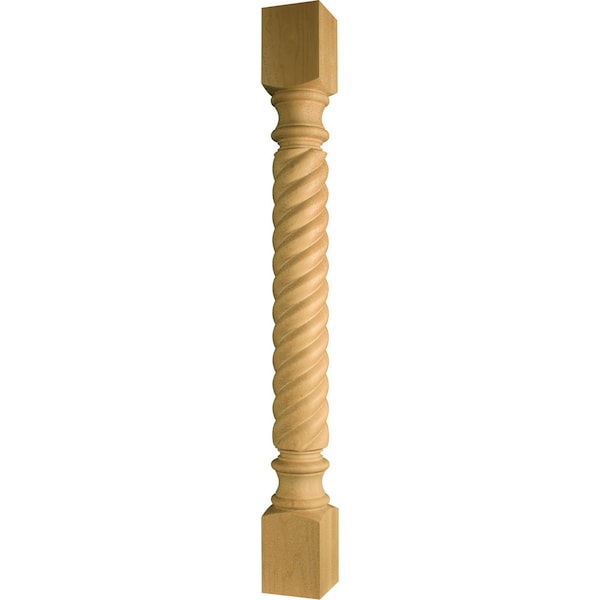 Osborne Wood Products 40 1/2 x 4 Roped Island Leg in Western Red Cedar - 1523WRC