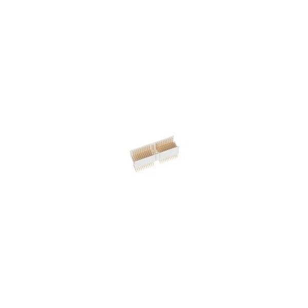 Conector de placa FCI, 100 contactos, 6 filas, macho, recto, terminal con ajuste a presión - HM2P40PNW1G5GFLF