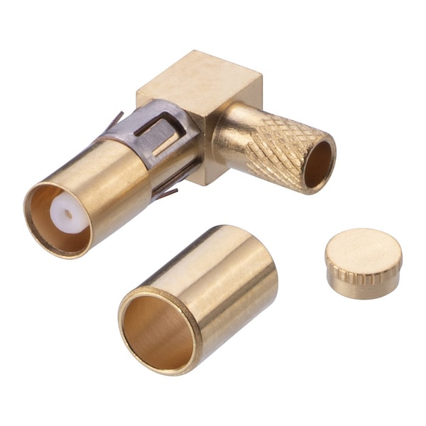 Harwin Power To The Board Contact Coax Hembra de 90 grados 2.7mm - M80-309