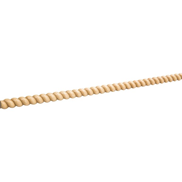 Hardware Resources Poplar, 96" L, 5/8" H, Unfinished - RMH58TPOP