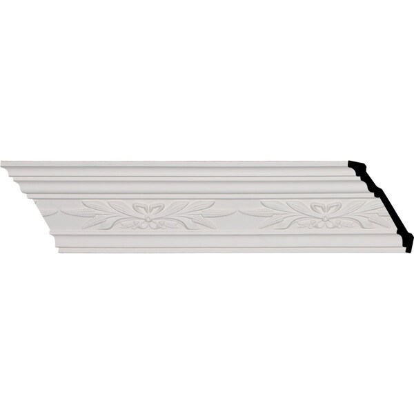 Ekena Millwork SAMPLE - 4 5/8"H x 4 3/4"P x 6 5/8"F x 12"L, (11 3/4" Repeat), Harvest Crown Moulding - SAMPLE-MLD04X04X06HA