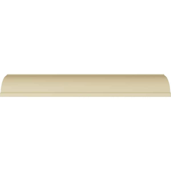 Ekena Millwork 2 1/2"H x 2 1/2"P x 3 5/8"F x 94 1/2"L, (2 3/4" Repeat), Bonetti Crown Moulding - MLD02X02X03BO