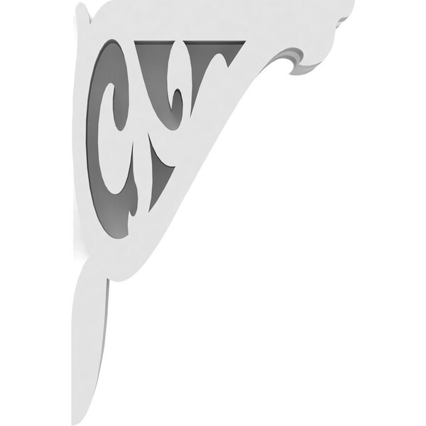 Ekena Millwork Carrillo Architectural Grade PVC Corbel, 1 7/8"W X 4"D X 6"H - CORP01X04X06CI