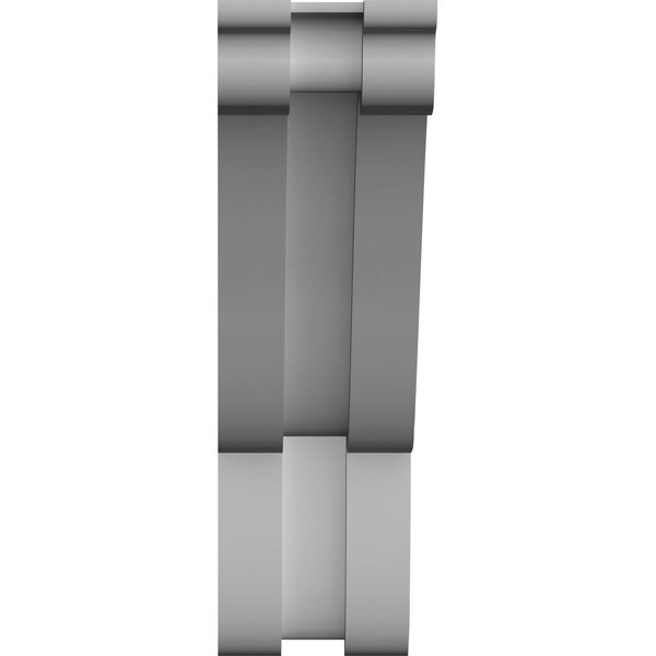 Ekena Millwork Carrillo Architectural Grade PVC Corbel, 1 7/8"W X 4"D X 6"H - CORP01X04X06CI
