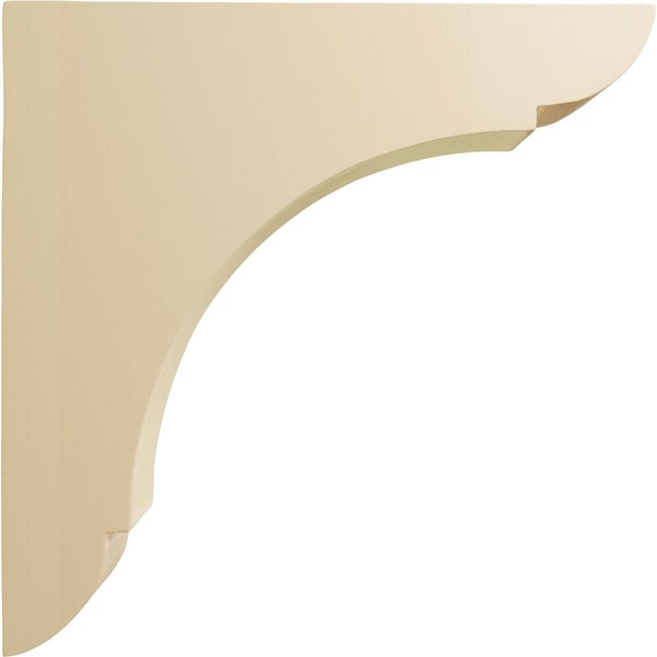 Ekena Millwork 1 3/4"W x 10"D x 10"H Large Olympic Wood Bracket, Maple - BKTW01X10X10OLMA