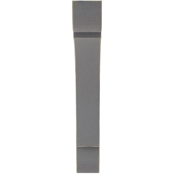 Ekena Millwork 1 3/4"W x 12"D x 12"H Extra Large Olympic Wood Vintage Decor Bracket, Pebble Grey - BKTWD01X12X12OLPG