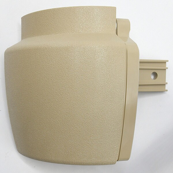 Acrovyn Handrail Return, Left, Beige, PETG - HRB20CAPL103N