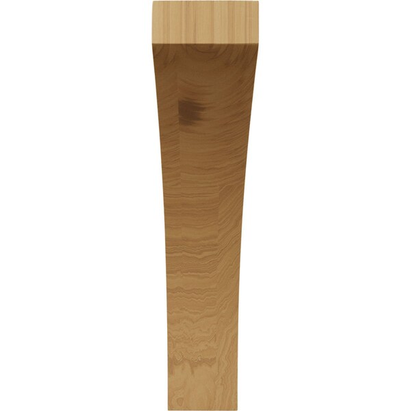 Ekena Millwork 3"W x 8 1/2"D x 14"H Jumbo Lawson Wood Corbel, Cherry - CORW03X08X14LWCH