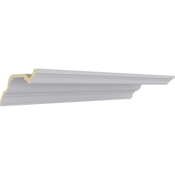 Ekena Millwork 4"H x 9"P x 10 1/4"F x 94 1/2"L Antonio Traditional Crown Moulding - MLD04X09X10AN