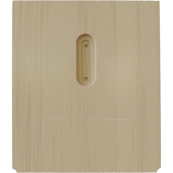 Ekena Millwork 5 1/4"W x 4"D x 6"H Clarksville Bracket, Rubberwood - BKTW05X04X06CVRW