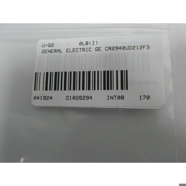 Ge OIL TIGHT 250V-AC 250V-DC PILOT LIGHT - CR2940UD212F3