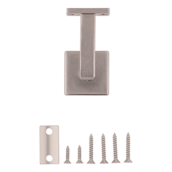 National Hardware National Hardware Reed Silver Steel Handrail Bracket 3-5/16 in. L 150 lb - N830-525