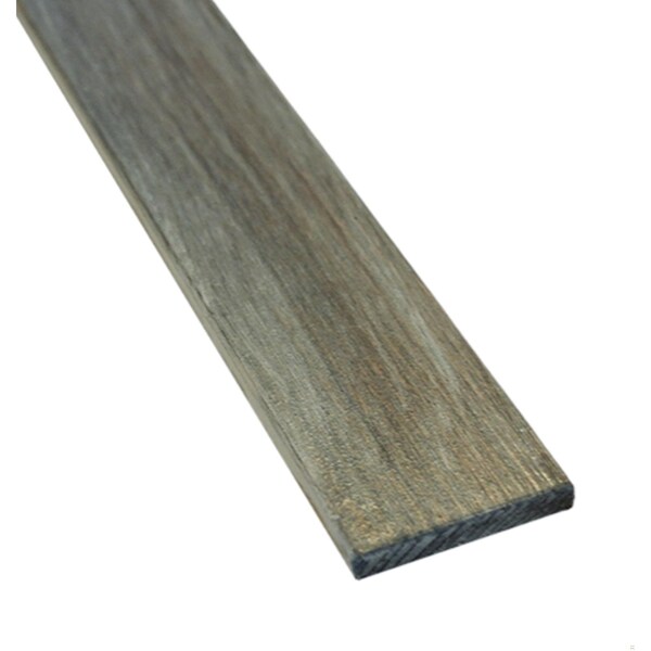 Timberchic Wood, Weathered Light Gray, 48 in L, 1.25 in W, Stained - 431