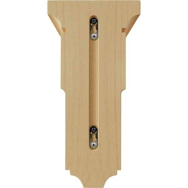 Ekena Millwork 7"W x 7 3/4"D x 14"H Jumbo Reyes Wood Corbel, Maple - CORW07X07X14RYMA