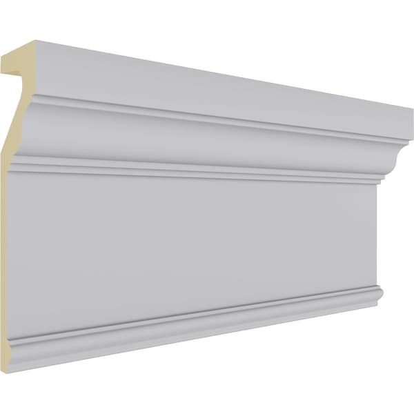 Ekena Millwork 13 3/4"H x 3 1/2"P x 94 1/2"L Standard Moulding - MLD14X04ST