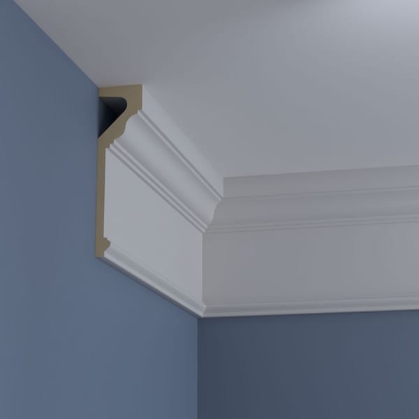 Ekena Millwork 13 3/4"H x 3 1/2"P x 94 1/2"L Standard Moulding - MLD14X04ST