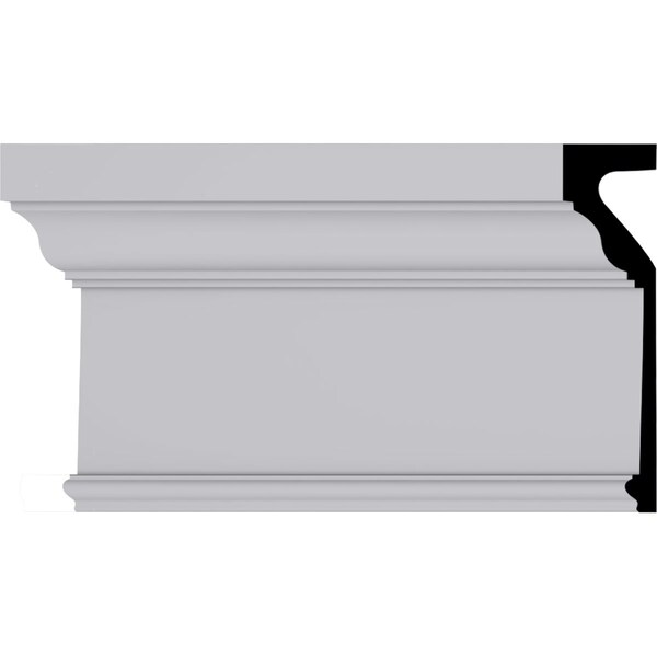 Ekena Millwork 13 3/4"H x 3 1/2"P x 94 1/2"L Standard Moulding - MLD14X04ST