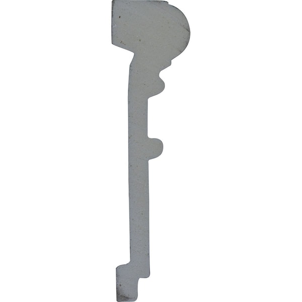 Ekena Millwork SAMPLE - 5 1/2"H x 1 3/8"P x 12"L Floral Panel Moulding - SAMPLE-MLD06X01FL