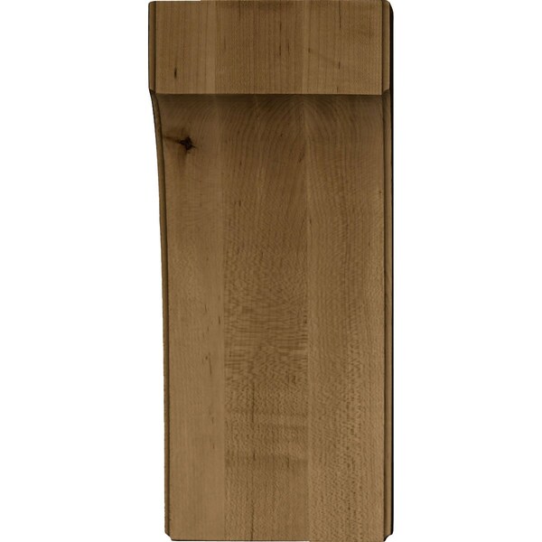 Ekena Millwork 5 1/4"W x 6"D x 12"H Clarksville Bracket, Mahogany - BKTW05X06X12CVGM