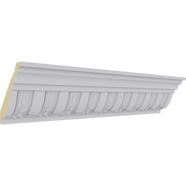 Ekena Millwork 3 7/8"H x 3 1/2"P x 5 1/4"F x 94 1/2"L Sequential Crown Moulding - MLD04X04X05SE